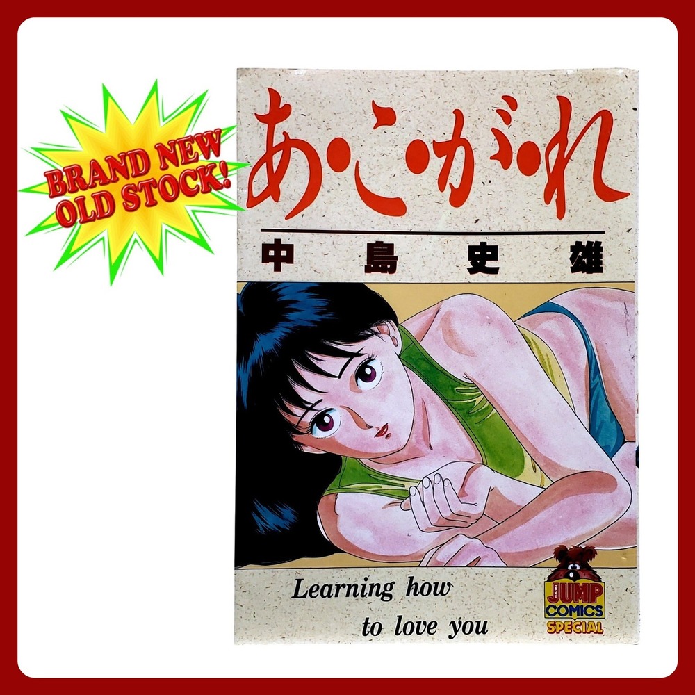 Shueisha Akogare Learning How‎ To Love You Fumio Nakajima Manga BN